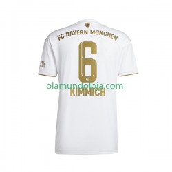 Camisola Bayern de Munique Joshua Kimmich 6 Homem Equipamento Segundo 2022-2023 Manga Curta